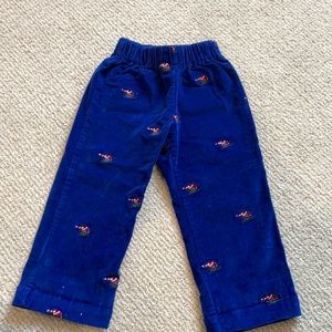 Classic prep children’s corduroy pants